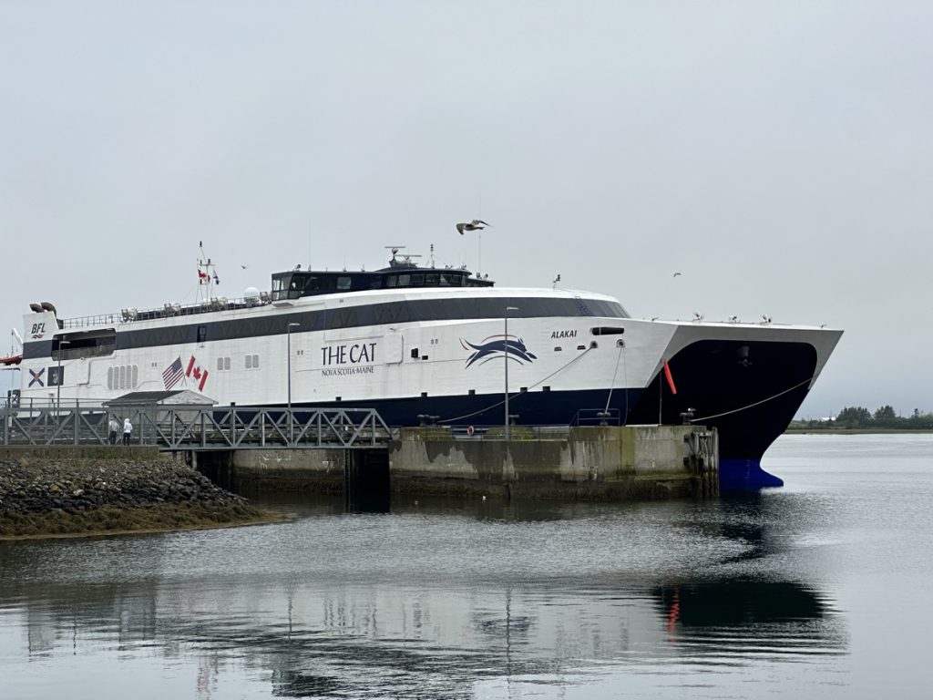 CAT ferry in yarmouth nova scotia